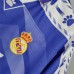 Real Madrid 96/97 Away Blue Soccer Jersey